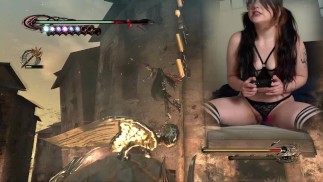 Lovense Connected Gaming! A Gata Sensual Joga Bayonetta! Episódio 5