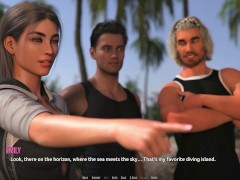 DOMINO BEACH #06 - Visual Novel Gameplay