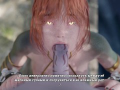 red haired snake demon swallows cock as her dinner - Screenshot 14 of 16 - Roleplay