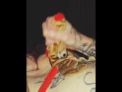 Jerking off Quick Before Work - Screenshot 15 of 16 - Crossdresser