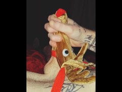 Jerking off Quick Before Work - Screenshot 5 of 16 - Crossdresser