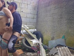 She said just look... but look what happened!" In A Vacant Lot