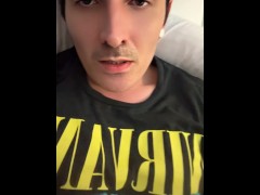 Flexing my cock on snapchat