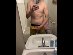 Flexing in the mirror