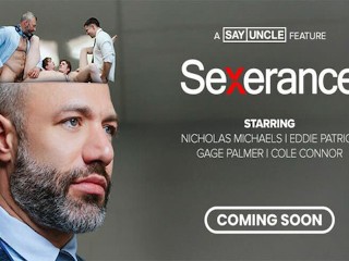 Северанс Гей порно Пародия ~ Sexerance (Бесплатный полный трейлер ~ SFW)