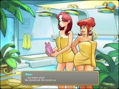 Let's Play - Space Rescue: Code Pink, Mindy & Sandy in the Shower