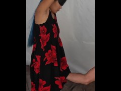 Asian slut eating Daddys ass prelude