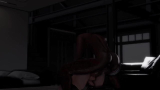 White Tranny gets railed  Second Life