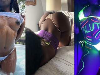 Ebony Butts Tease Compilation 3 (Stripping / Lingerie / Ass)