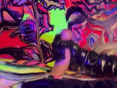 Jerked Off A Big Cock In A Trippy Place - Screenshot 15 of 16 - Horny