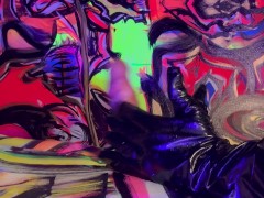 Jerked Off A Big Cock In A Trippy Place - Screenshot 8 of 16 - Handjob Latex Gloves