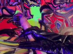 Jerked Off A Big Cock In A Trippy Place - Screenshot 9 of 16 - Handjob