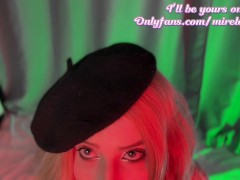 BLOWJOB Interractive  SEX GAME / Her eyes are mesmerized when she suck your dick (ASMR, POV)