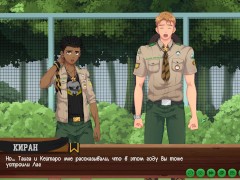 Game: Friends Camp, Path 2, Episode 60 - Kieran and His Past (Russian voiceover)