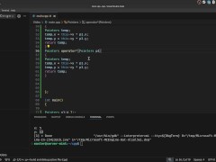 #44 Overload operators - Screenshot 11 of 16 - Cpp