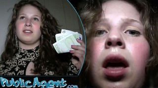 Public Agent - 18 yrs old, fertile, her FIRST CREAMPIE, she's ripe for breeding