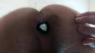 Plug anale nel mio buco