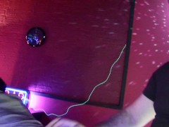 Jodi James Gets Double teamed By Two Cocks In The Pool Hall- Titopia