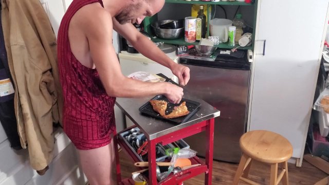 Sexy Chef Bachelor Cooking - EASY Strawberry Empanadas & Indoor S'mores!