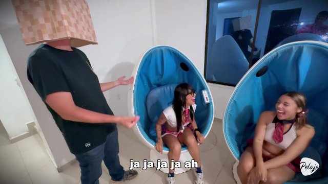 High school bully wants to impress us with his big dick and he succeeds, we got his warm fresh cum