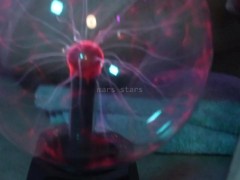 FTM Cock on Plasma Ball Energy Play