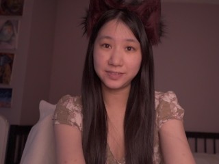 There was an Hole in the Midst of the Robe - Cute Asian Kitty Cat Girl Cosplay - Exodus 39-40