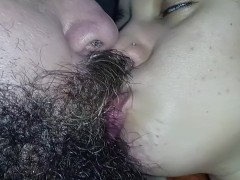 kissing fetish,very naughty couple get excited kissing each other,she handjob🫦👅🤤😋🍌😋🤤🥛💦