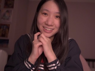 Going to Heaven Doggy Style - Cute Japanese Schoolgirl