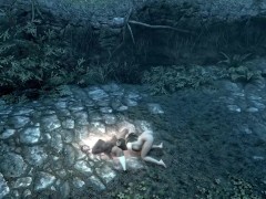 Absorbs humans　【SKYRIM】