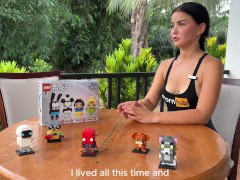 VLOG 3: Built a LEGO18+ Set... Then Built a Wet Mess on His DICK - Screenshot 2 of 16 - Orgasm
