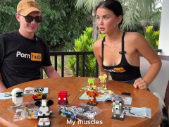 VLOG 3: Built a LEGO18+ Set... Then Built a Wet Mess on His DICK - Screenshot 5 of 16 - Best Friend