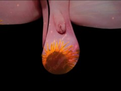 🔥💕👀 ASMR Oxygen Arthouse Special - Biggest Balls with Sunflowers Dreamscape