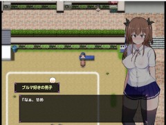 【#05 風紀委員は女淫魔の夢を見るか(体験版)実況】仕方なく皆の前で露出挨拶したり、乳揉まれたりする巨乳風紀委員・・(RPGエロゲ― hentai rpg game)