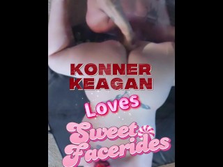 Hot Face Ride с жесткой глубокой аппликатурой до интенсивного оргазма перед ГЛУБОКИМ кремпаем