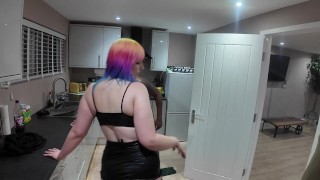 Hotwife gets blacked and cuckolds husband to get their house