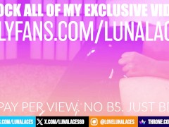 Luna Laces - Tied up, Teased and Fucked From Behind