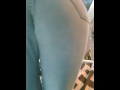 Ass In Jeans Tease
