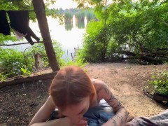 Жаркий секс на природе POV: Кончил на сочную попу Лины - Screenshot 4 of 16 - 18 Year Cute Girl