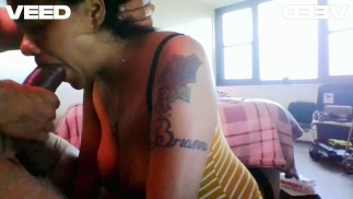 humungous cock blowjob big dick deepthroat music orgy after party
