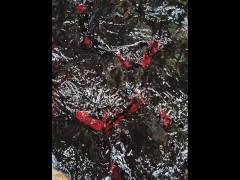 Mixed Media Arts from trash (Lava Art)