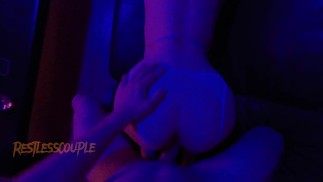 Couch Turns Into a Cum Playground