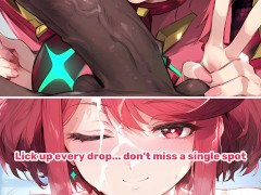 HENTAI JOI - Pyra takes what she needs to have a BBC! (Cucking NTR, Quickshot,  Femdom, CEI, SPH)