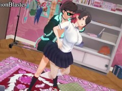 Ellen Joe fucked maid suit and school uniform HMV