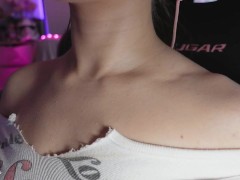 Neck Pulse Heartbeat 💓 Strong Loud and Fast Heartbeat Sounds ASMR (Custom Video)