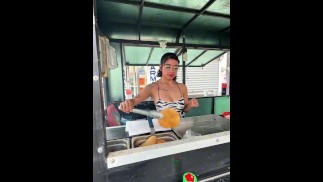 Friend Offered at the Toast Stand
