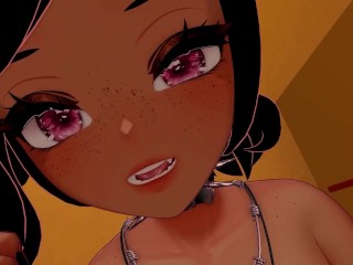 Creampie LeyLey в комнате отдыха ( Erotic VR ASMR Roleplay - POV - F4M )