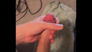 Big dick handjob