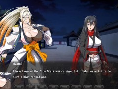 [repost] a petite blondie vs steel ninjas - samurai vandalism