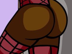 Three Hot Strippers slobber over thick fat cock