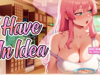 [F4M] You Drank All Your Hot Roommates Milk, So She Milks You For Her Cereal Lewd ASMR